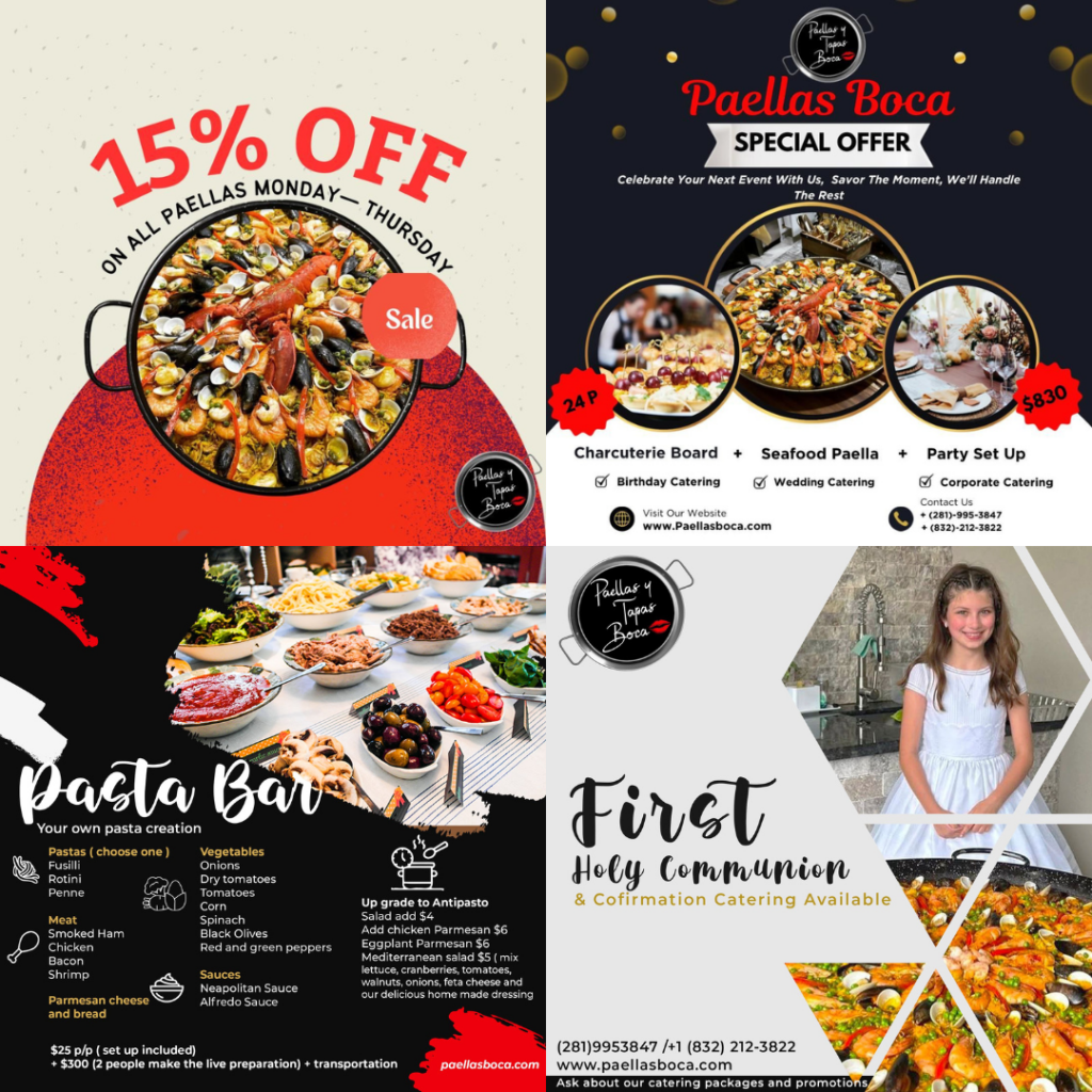 Paellas Boca Promotions